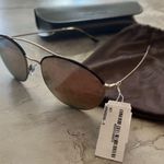 Giorgio Armani 55mm Aviator Sunglasses in Original Case New with Tag Photo 1
