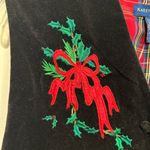 Karen Scott  Vintage Velvet Holiday Vest Photo 4