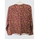 Marc New York NWT  Cinnamon Gold Long Sleeve Boardroom Chic Top Blouse Sz M Photo 1