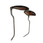 Women's Oversized Square Jackie O Cat Eye Hybrid Butterfly Fashion Sunglasses White Photo 3