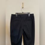 Talbots Signature Jacquard Polka Dot Ankle Length Pants in Black Size 2 Photo 6