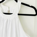 Super Fox White Halter Dress with Colorful Pom Pom Trim XM Size XS Photo 1