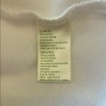 Green Tea TGIF Weekend Graphic Sweatshirt White Crewneck Size Large Photo 8