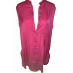 Joie  Pink Top Nwot 190$ silk designer boho contemporary classic fall casual Photo 1