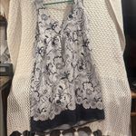 See By Chloe  WOMENS  Floral Print Silk Sleeveless Shift Mini Dress Size 8 USA Photo 4