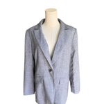 Banana Republic  - NWT Long and Lean Chambray Suit Blazer Sz 10 Photo 4
