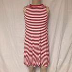 Time and Tru Red & White Striped Dress Size Small Photo 9