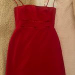 Michelle Mason Red Mini Dress Photo 2