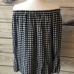 Sanctuary Gingham Plaid Off Shoulder Blouse Photo 2