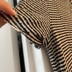 FP Beach  Black and Cream Striped Dress Photo 3