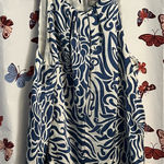 Ann Taylor  100% silk Patterned sleeveless Blouse Photo 0