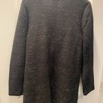 Ruby Rd . Ruffled Poncho Black Sweater Size S Photo 3