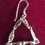 Real Gold And Amethyst Earrings Photo 2