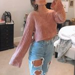 Vestique Textured Cropped Sweater Photo 0