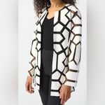 Joseph Ribkoff NEW !  Monochrome Geometric Blazer size S Photo 1