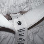 Lululemon hotty hot white shorts size 4 Photo 1