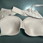 Aerie  Real Sunnie Demi Bra Size 34C Lightly Padded Everyday‎ Comfort Neutral Photo 2