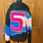 NWT, Lavishly Paris Women’s Quarter Zip Sweater. Size Small Black Photo 11