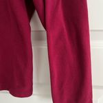 L.L.Bean Fleece 1/4 Zip Sweater Berry Pink Size XL Photo 6
