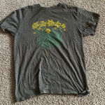 Brown Graphic Tee Gray Size M Photo 0