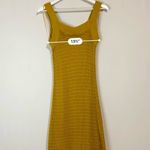 Soft Surroundings  Women’s Sleeveless Sweater Maxi Dress Mustard Yellow XS EUC Photo 7