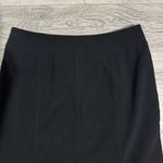 Investments Women Black High Rise Midi Flared Lined Skirt Size 10 Photo 9