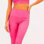 Beach Riot NWOT  Hot Pink Alani Flared Pants Slit Legs Women’s size Medium​ Photo 0