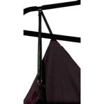 Lulus Party Girl Plum Velvet Burnout Flocked Bodycon Mini Dress Size Medium Y2K Photo 7