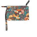Lily bloom  Colorful Fox Pattern Wristlet Photo 2