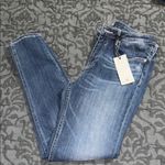Vigoss  Marley mid-rise skinny denim jeans women's size 30 semi distressed casual Photo 0