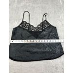 VTG Dreamtime Camisole Top Black Lace Satin Sz M Goth Grunge Witchy Whimsigoth Size M Photo 9