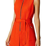 Karen Miller Karen Millen Orange Tie Waist Dress Photo 0