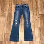 Kancan Bernadette Mid Rise Bootcut Jeans Blue Size 27 Photo 1