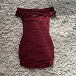Windsor Burgundy mini dress Photo 2
