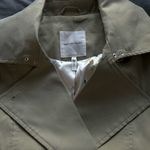 Avec Les Filles  Green Rose Trench Coat Photo 1