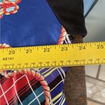 Colorful Patterned Women's Top with a bird print Black Size M Photo 6