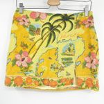 Urban Outfitters UO Womens Resort Tropical Paradise Printed Mini Skirt Size M Photo 2