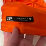 ZARA Orange Satin Top Photo 2