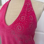 Vintage Carabella Pink Terry Halter Dress Cover Photo 2