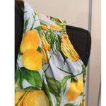 For Cynthia Petite Lemon button down sleeveless top light blue PS petite Photo 3