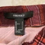 Forever 21 Red Plaid Mini Skirt Photo 4
