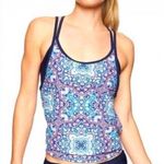 Athleta  Monaco Paisley Blousy Fit Tankini Top Photo 0