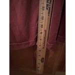 BiBi M velvet oversized wide leg adjustable overalls dusty pink mauve Size M Photo 10