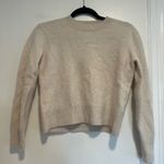 Joie Jolie Cream Winter White Sz: XL 100% Cashmere Crew Neck Pullover soft Sweater. Photo 0