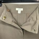 J.Jill tan brown wide leg dress pant trousers with stretch women’s size small 6 Photo 6