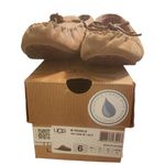 UGG Shoes Womens Size US 6 Brown Moccasin Slippers Flexible Soles Cozy Classic Photo 1