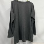 J.Jill Pure Jill large luxe tencel womens grey long sleeve casual lounge Photo 1