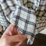 Melrose and Market -`♡´- Free!   Plaid Flannel Button Up Long Sleeve Size S Photo 8