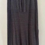 Barefoot Dreams Maxi Skirt Size Medium Dark Grey Cozychic Ultra Lite Knit #927 Photo 0