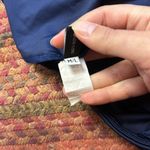 Onzie  NAVY BLUE BIKE SHORTS PILATES YOGA ATHLETIC 8” Photo 2